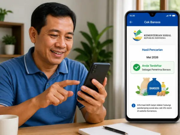 Cara Cek Bansos Mei 2026 Lewat HP, Cek Nama Penerima dengan Mudah