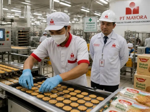 Gaji PT Mayora 2026: Operator Produksi, SPG, Magang, dan Lokasi Kerja