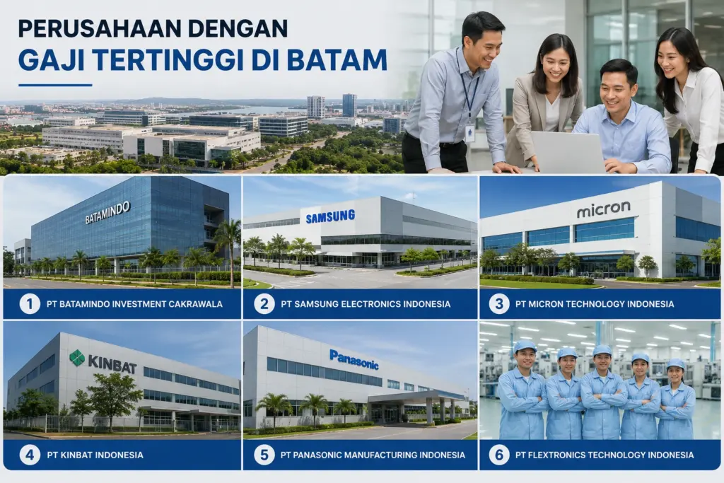 pt gaji terbesar di batam